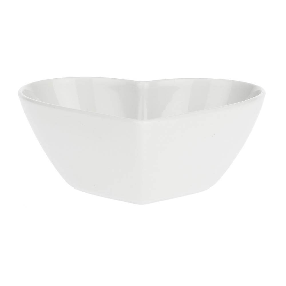 La Porcellana Bianca Cupido Heart Bowl 13cm